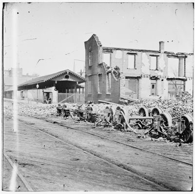 Devastation in the South